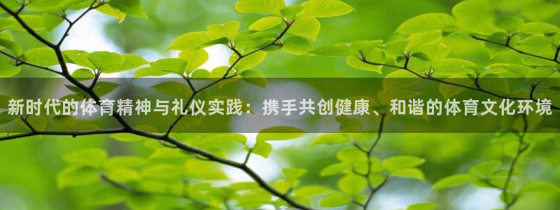七星体育直播nba7live相关：新时代的体育精神与礼仪实践：携手共创健康、和谐的体育文化环境